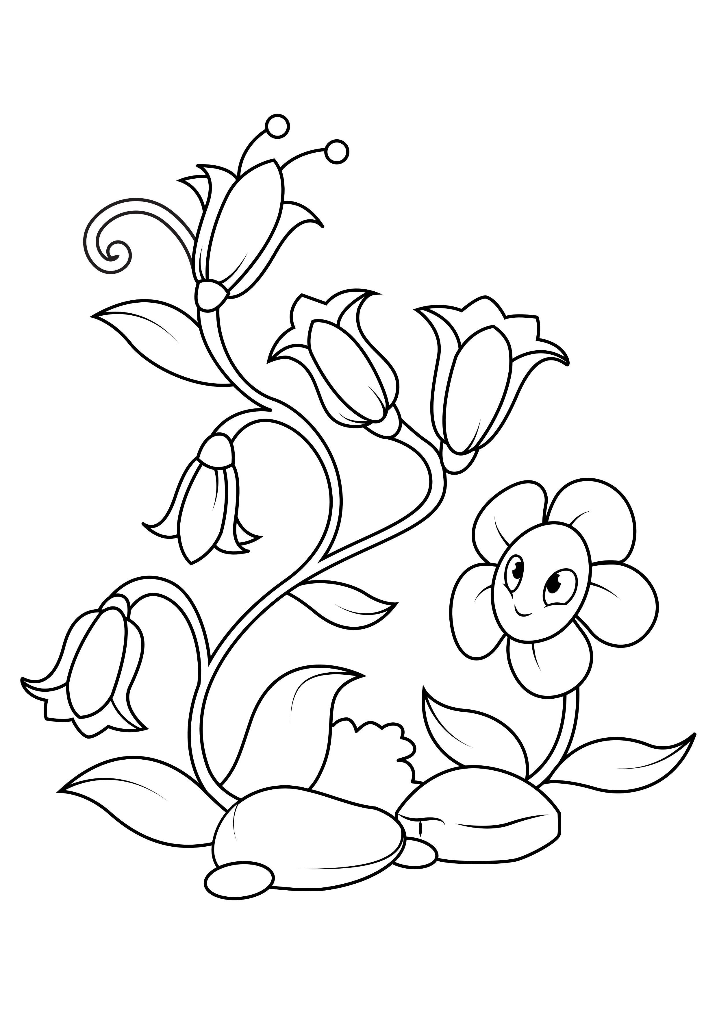 fleurs Coloriage fleurs