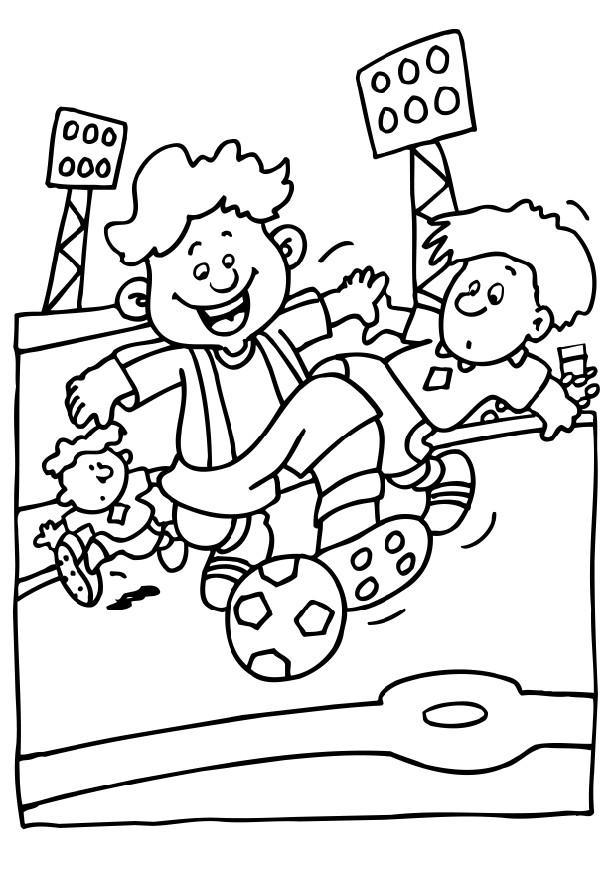 football Coloriage football