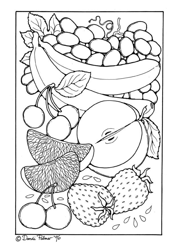 fruit Coloriage fruit