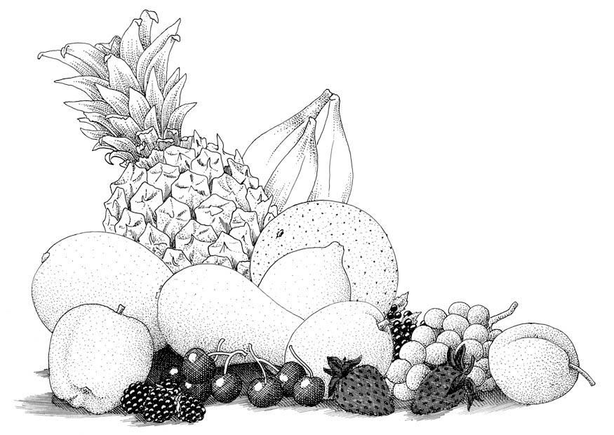 fruit Coloriage fruit