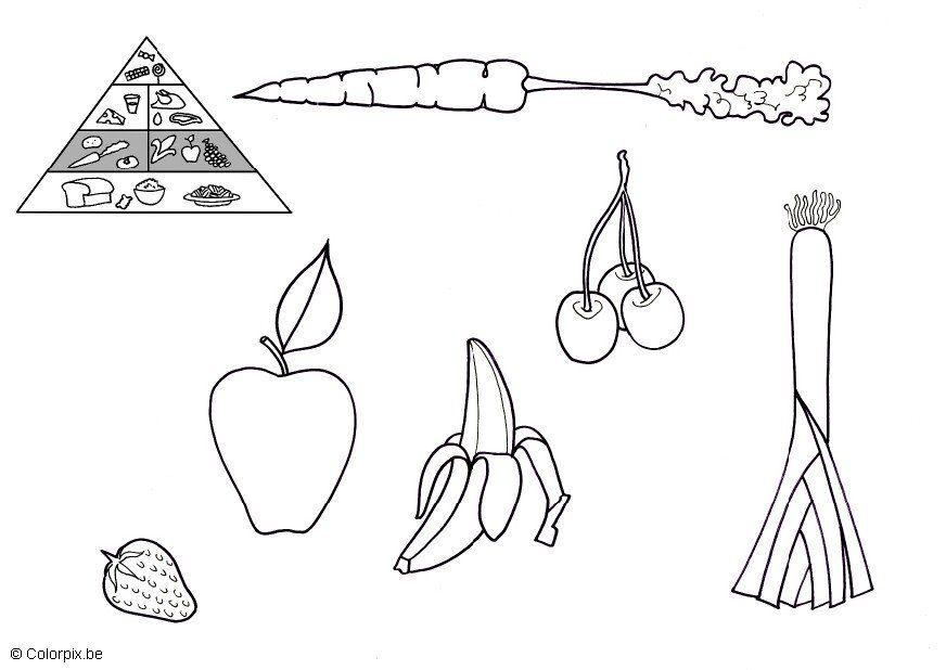 Coloriage fruits et lA©gumes