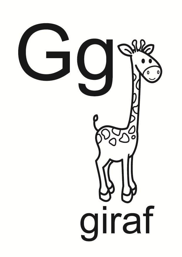 g Coloriage g