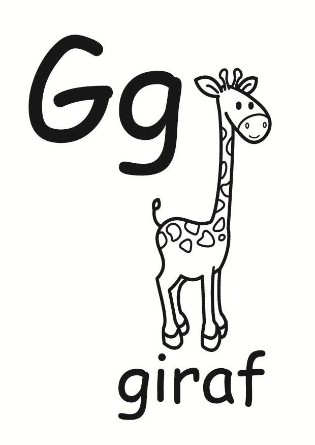 g Coloriage g