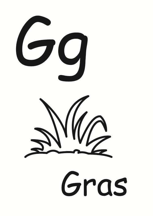g Coloriage g
