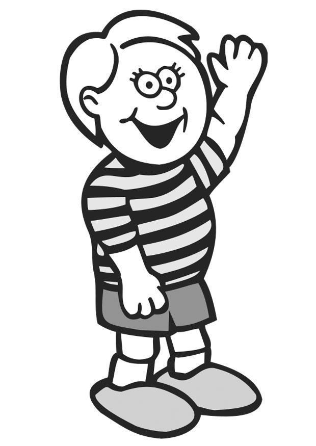 garA§on Coloriage garA§on