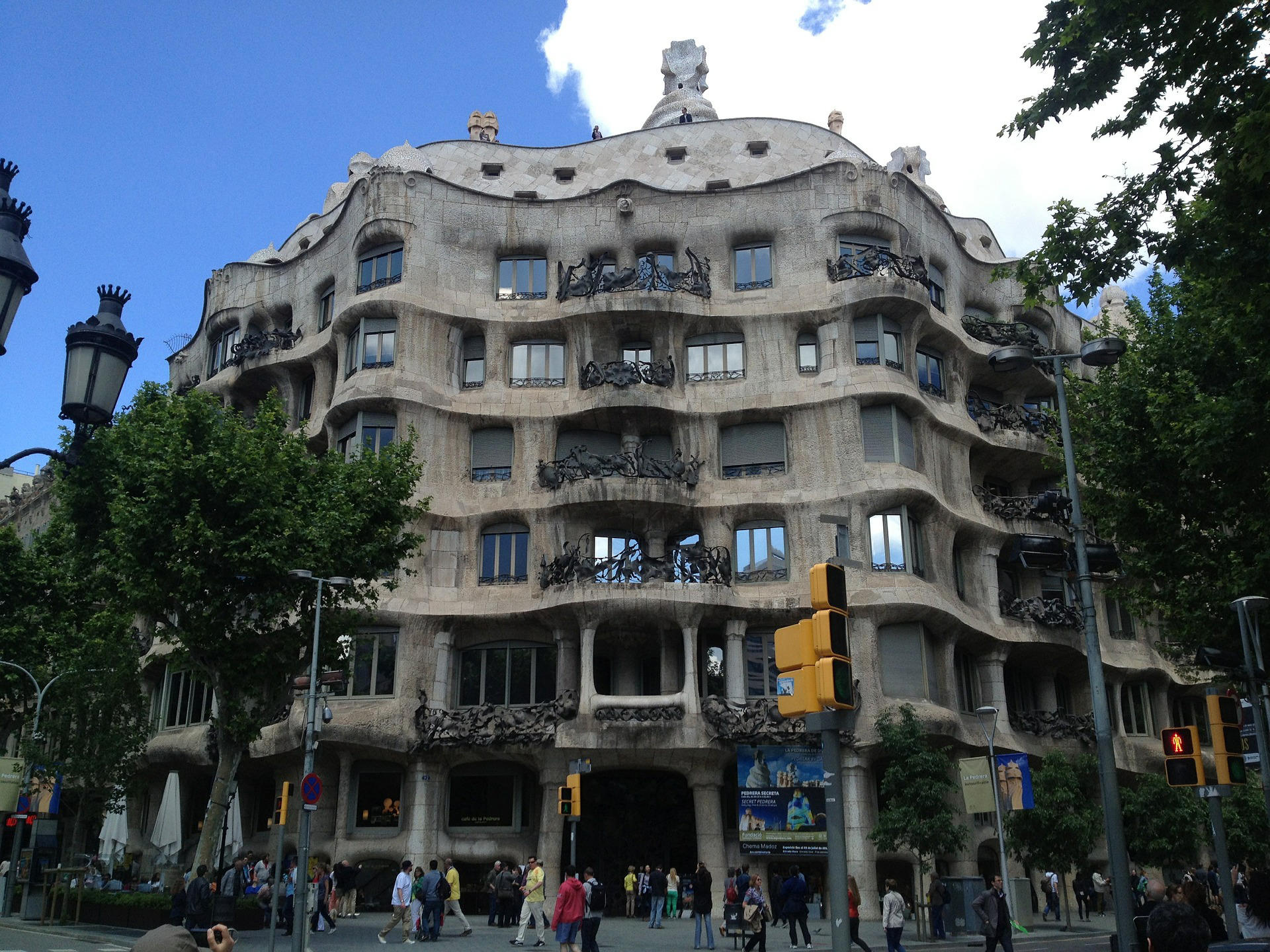 gaudi - la pedrera Photo gaudi - la pedrera