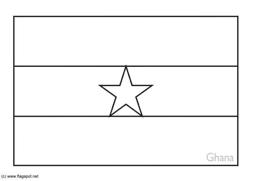 ghana Coloriage ghana