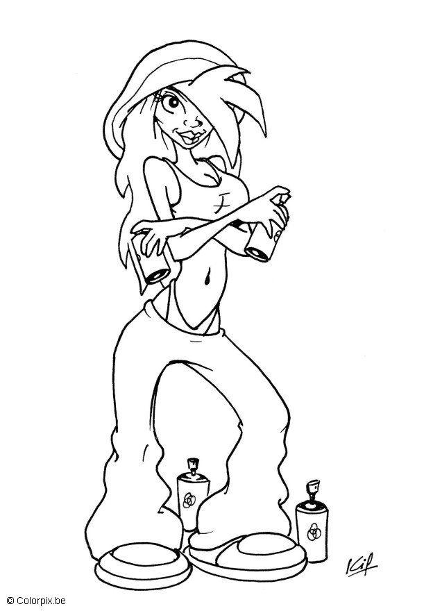 graffiti Coloriage graffiti