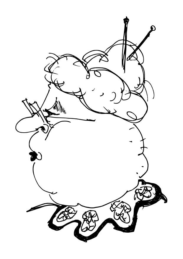 grand-mA¨re Coloriage grand-mA¨re