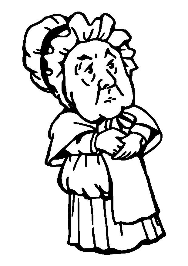 grand-mA¨re Coloriage grand-mA¨re