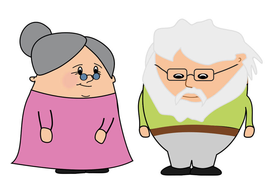 grand-mA¨re et grand-pA¨re Image grand-mA¨re et grand-pA¨re