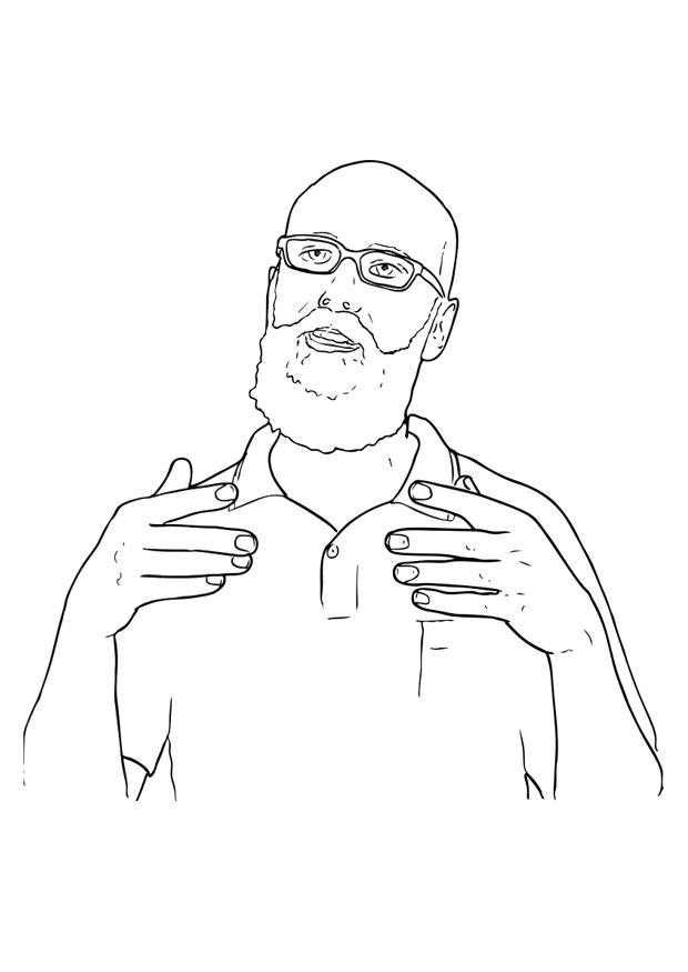 grand-pA¨re Coloriage grand-pA¨re