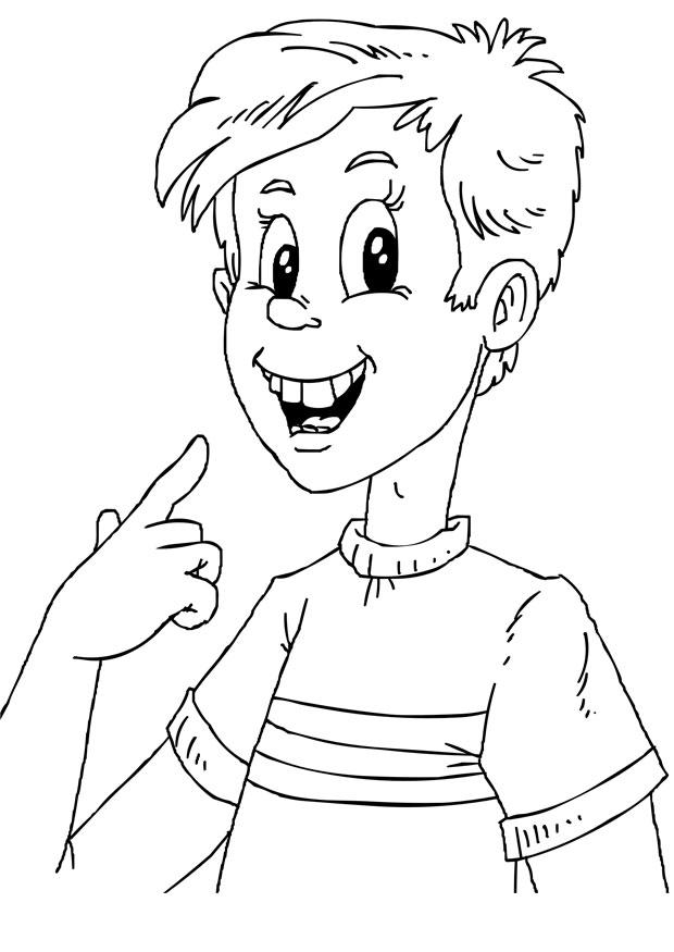 grandes dents Coloriage grandes dents