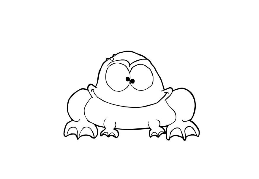 grenouille Coloriage grenouille