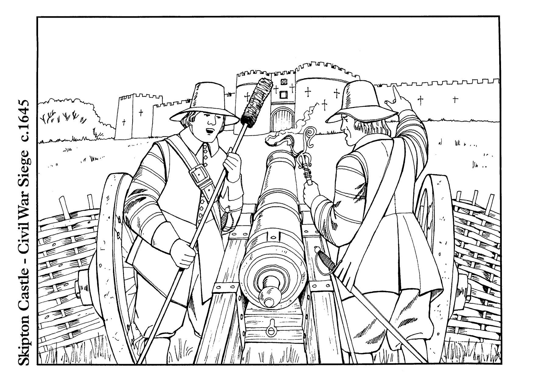 guerre civile Coloriage guerre civile