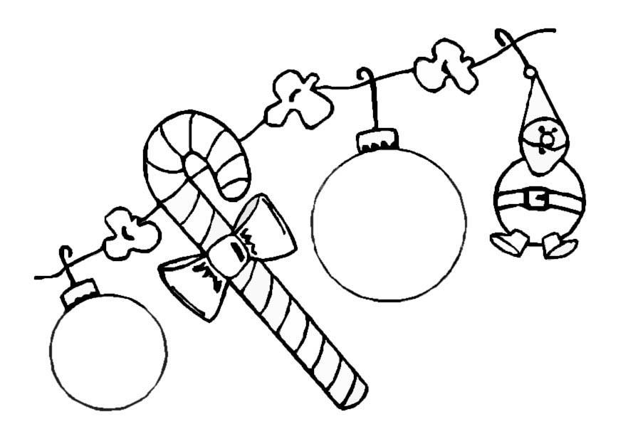 guirlande Coloriage guirlande