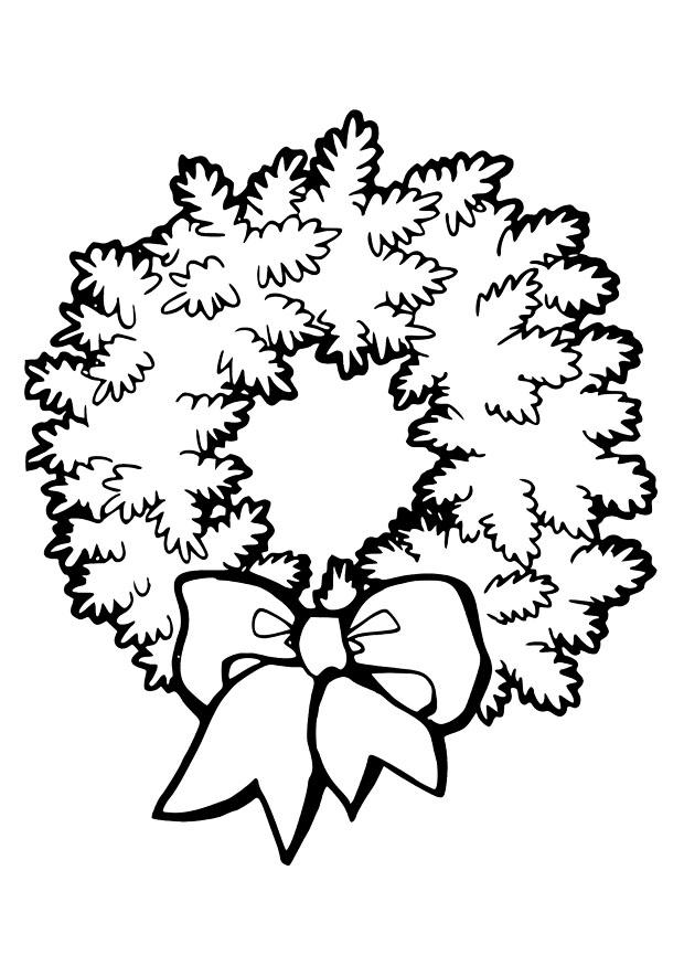 guirlande de noA«l Coloriage guirlande de noA«l