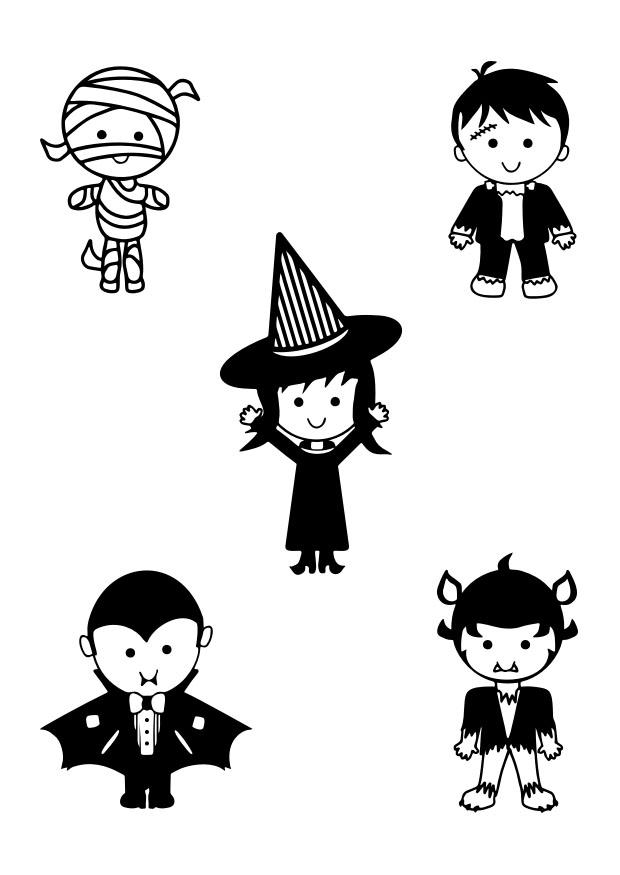 halloween Coloriage halloween