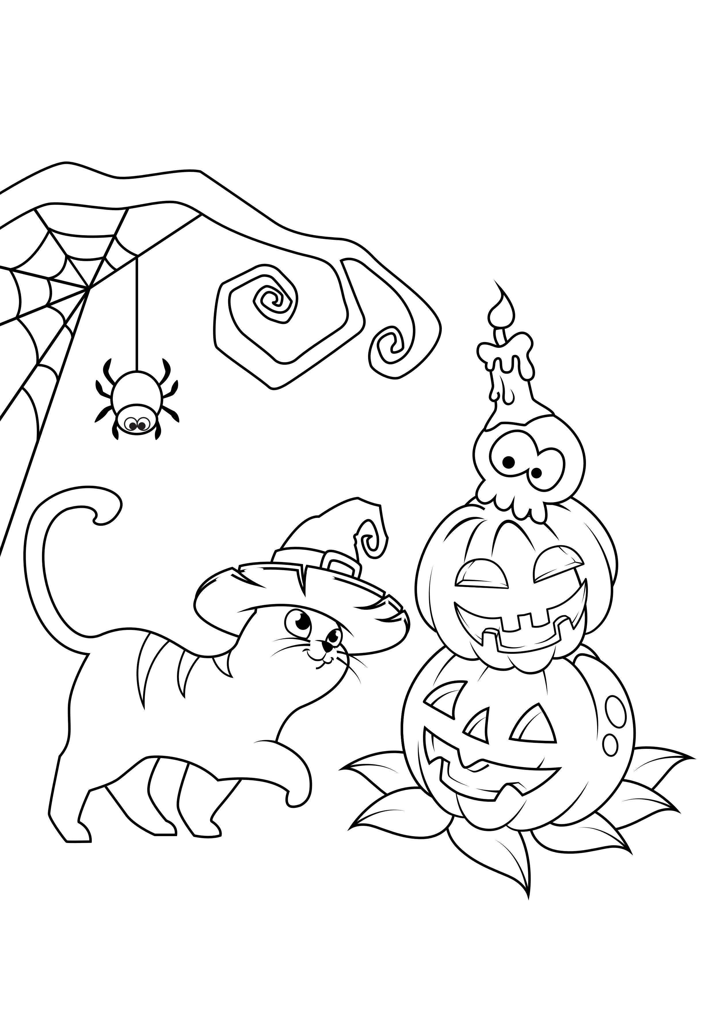 halloween Coloriage halloween