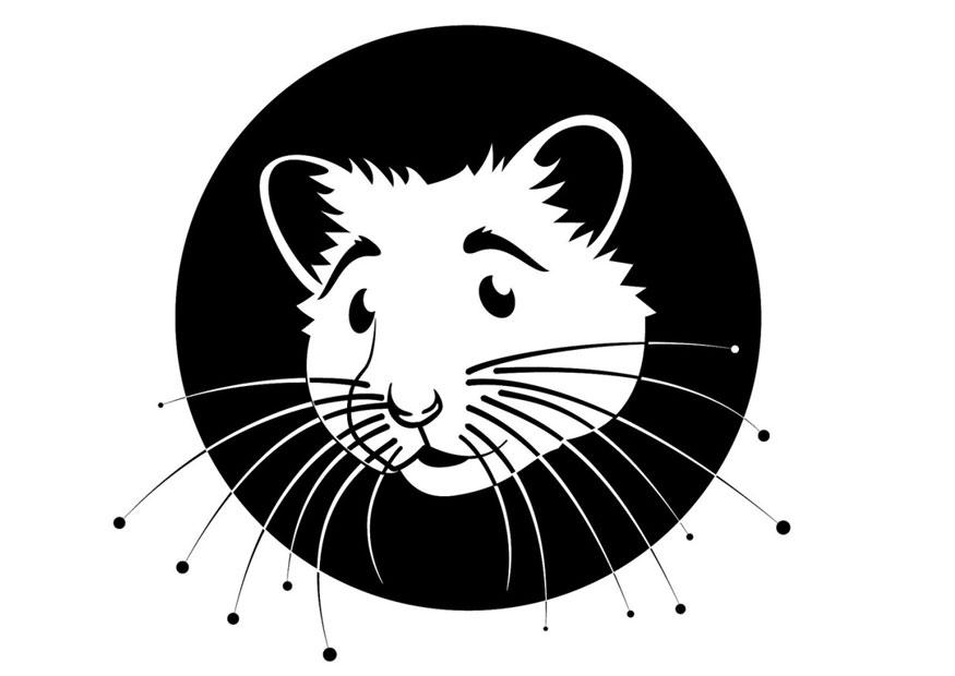 hamster Coloriage hamster