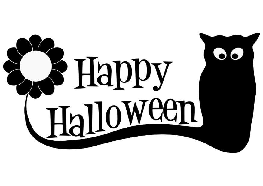 happy halloween Coloriage happy halloween