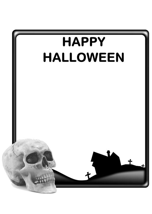 happy halloween Coloriage happy halloween