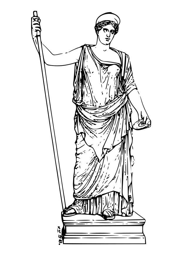 hA©ra Coloriage hA©ra