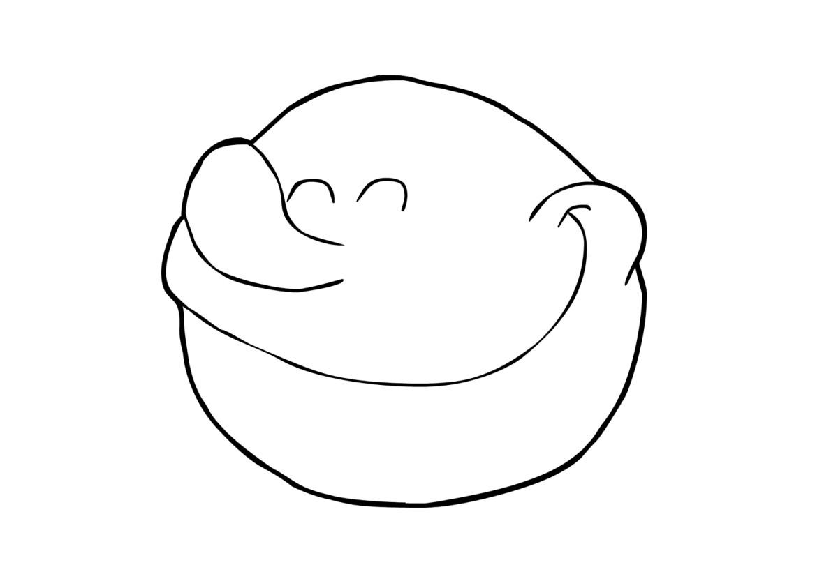 heureux Coloriage heureux