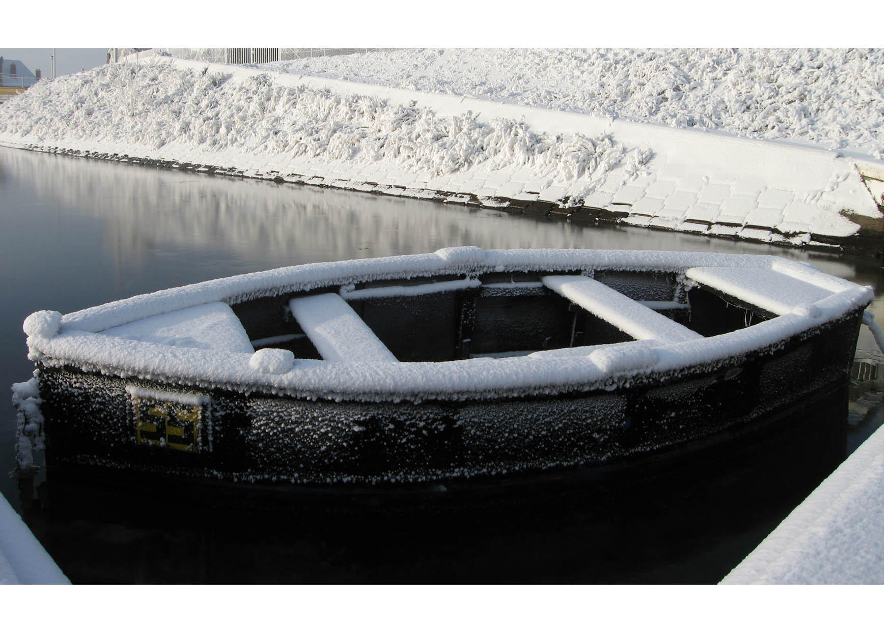 hiver - bateau Photo hiver - bateau