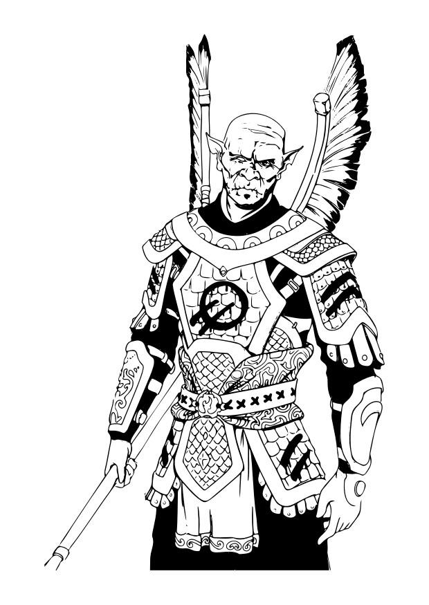 hobgoblin Coloriage hobgoblin