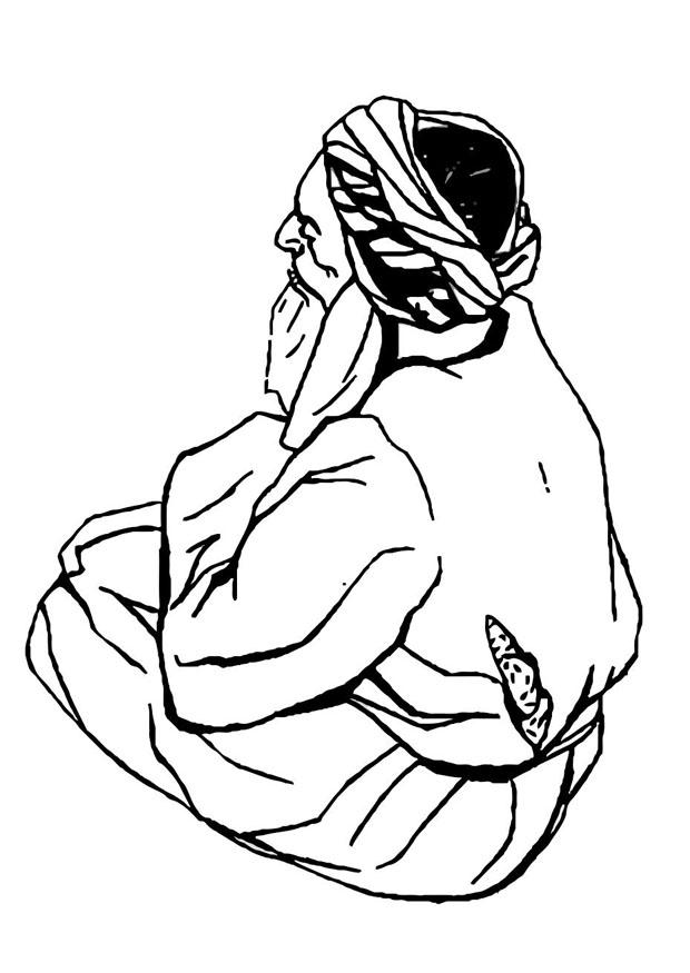 homme 1 Coloriage homme 1