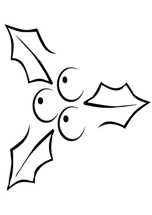 houx Coloriage houx