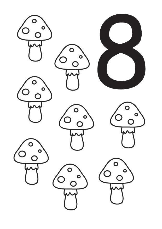 huit Coloriage huit