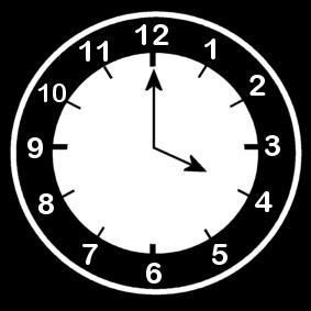 il est 4 heures Coloriage il est 4 heures
