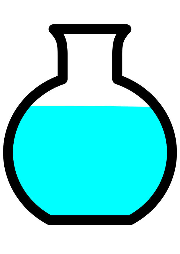 Image flacon de laboratoire