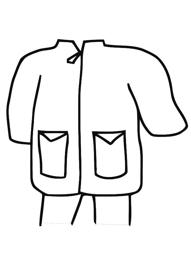 impermA©able - parka Coloriage impermA©able - parka