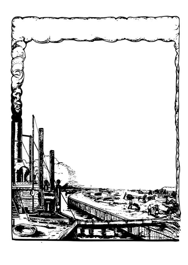 industrie Coloriage industrie