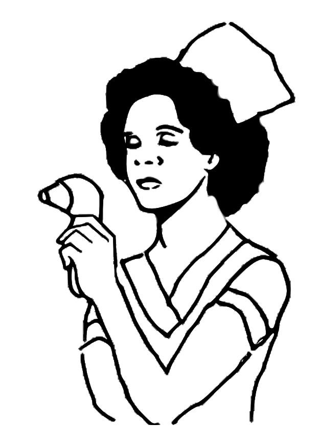 infirmiA¨re Coloriage infirmiA¨re
