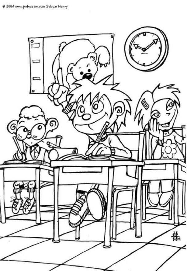 je sais la rA©ponse Coloriage je sais la rA©ponse