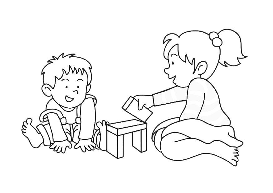 jouer Coloriage jouer