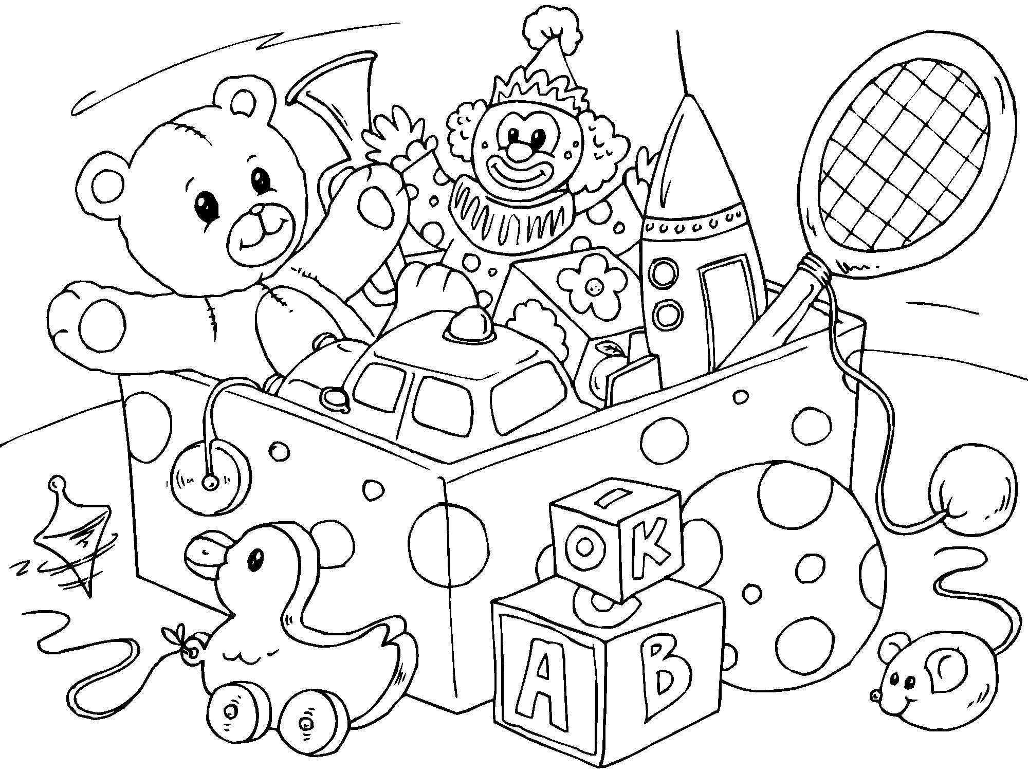 jouet Coloriage jouet