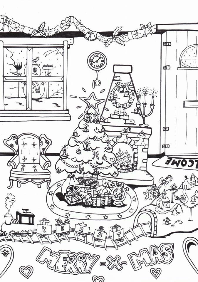 joyeux noA«l Coloriage joyeux noA«l