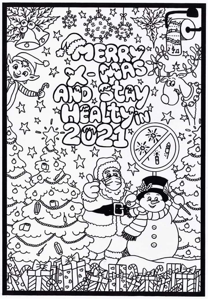 joyeux noA«l Coloriage joyeux noA«l
