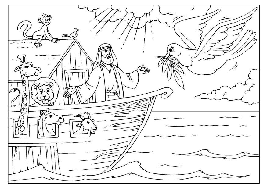 larche de noA« Coloriage larche de noA«