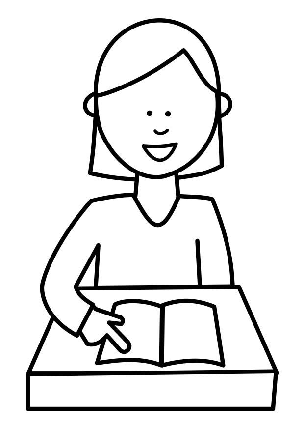 lA©lA¨ve lit Coloriage lA©lA¨ve lit