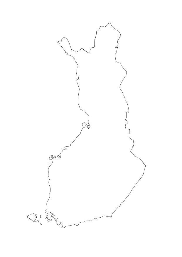 la finlande Coloriage la finlande