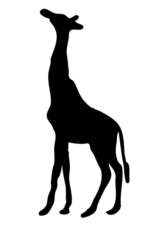 la giraphe Coloriage la giraphe