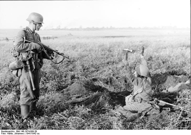 la russie - soldats prisonniers Photo la russie - soldats prisonniers