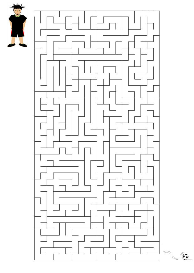 labyrinthe football Image labyrinthe football