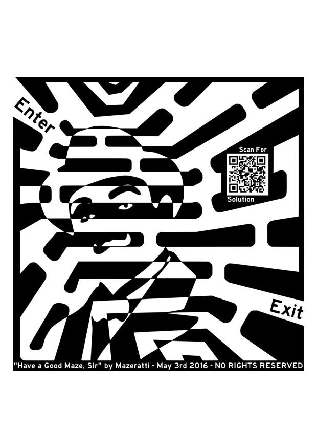 labyrinthe - homme Coloriage labyrinthe - homme